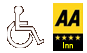 AA 4 star Inn | Disabled Facilities